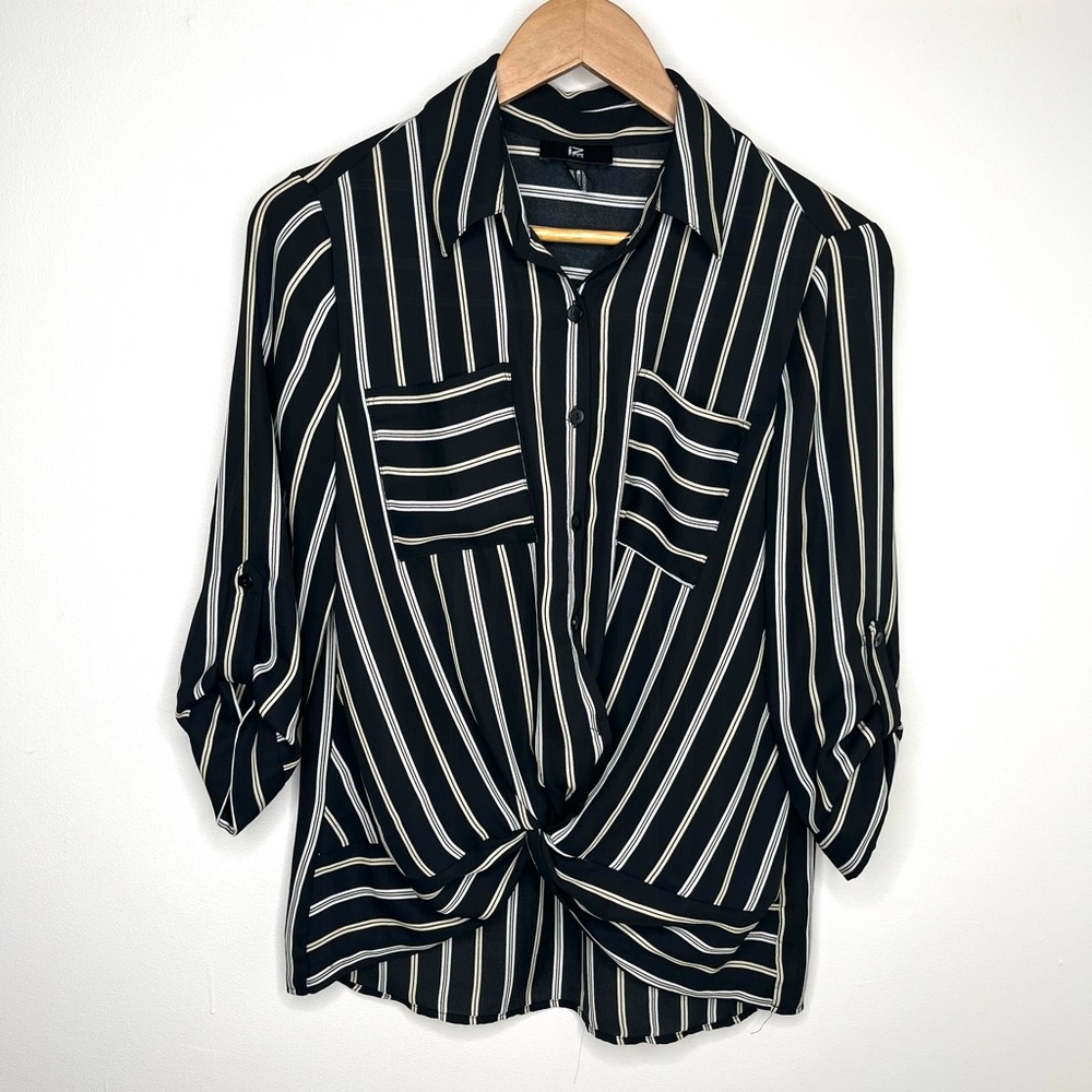 Pinstripe Blouse